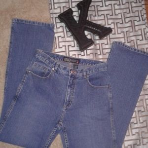 Chico's Denim Long Bootcut Jeans Size 0